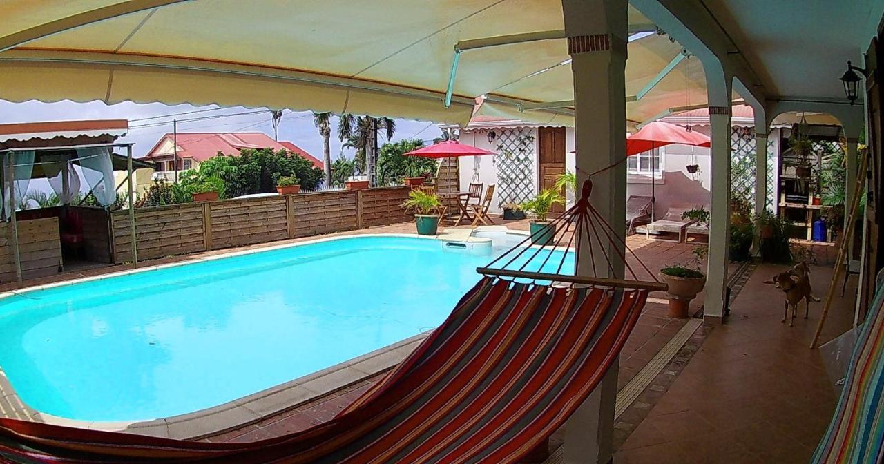 Agreable Chambre D'Hotes, Sdb, Piscine, Carbet Cuisine. Saint-Claude Exterior photo